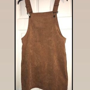Boutique Corduroy Overall Dress